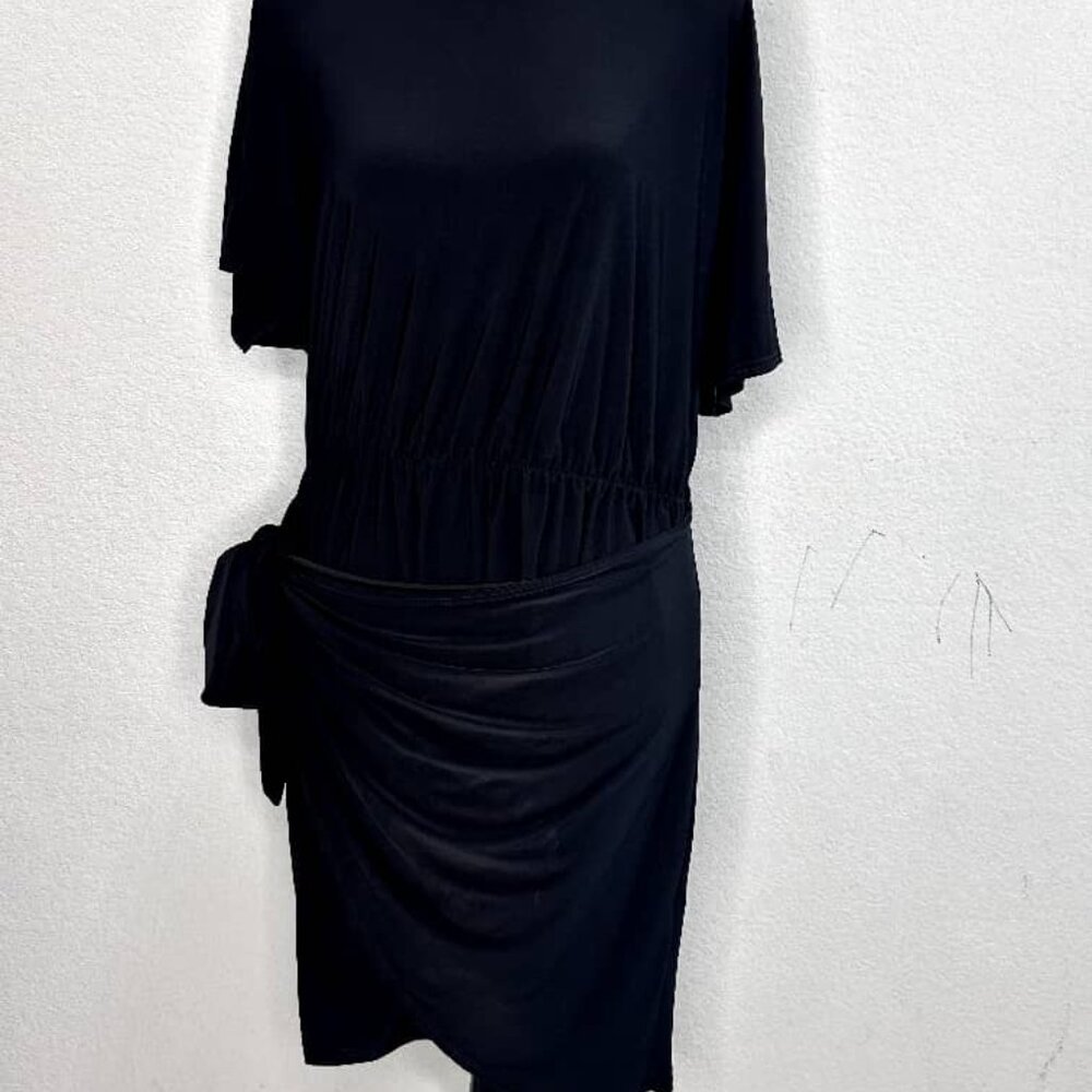 Black Bodycon Midi Dress